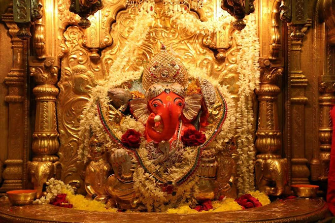 The Siddhivinayak Temple in Mumbai, Maharashtra